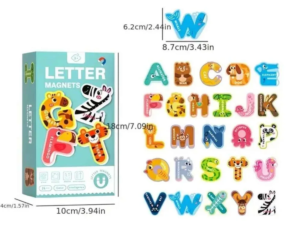 Play and Learn Educational Magnetic Letters image indicator(4)