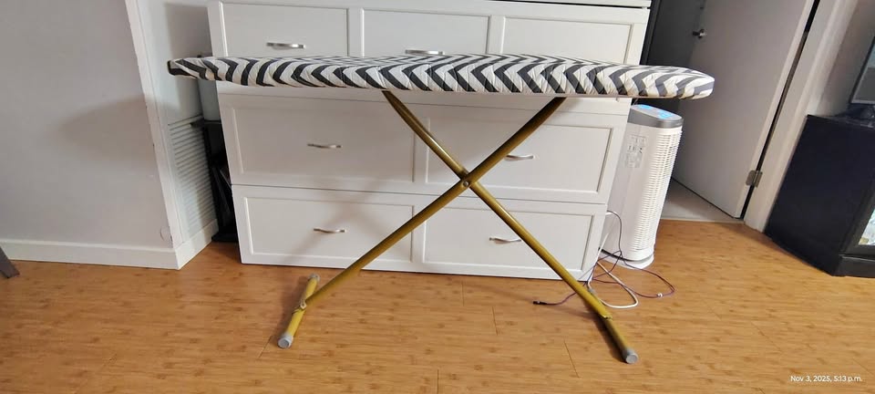 Laurentide Housewares Rid-Jid 55" Ironing Board (Without cover)
