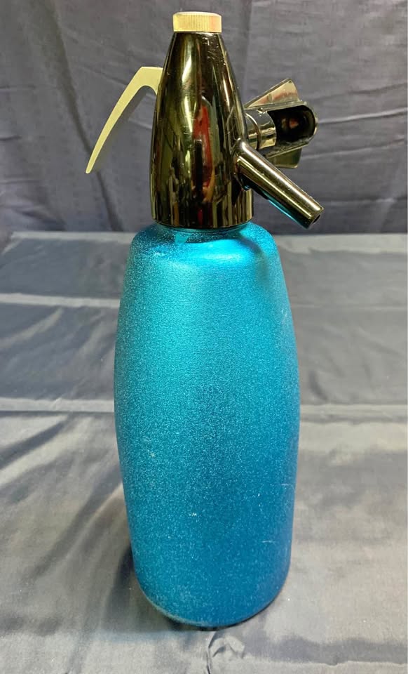 Aqua Blue Soda Syphon