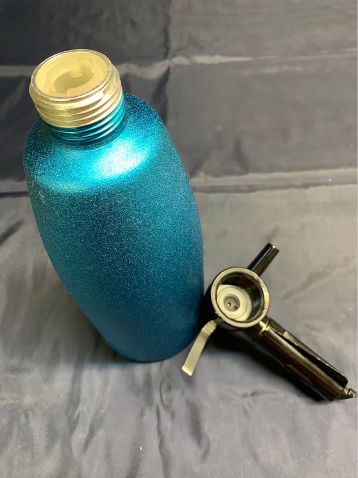 Aqua Blue Soda Syphon - photo 2