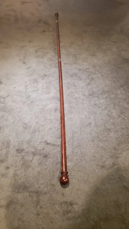 Expandable Wooden curtain rod image indicator(2)