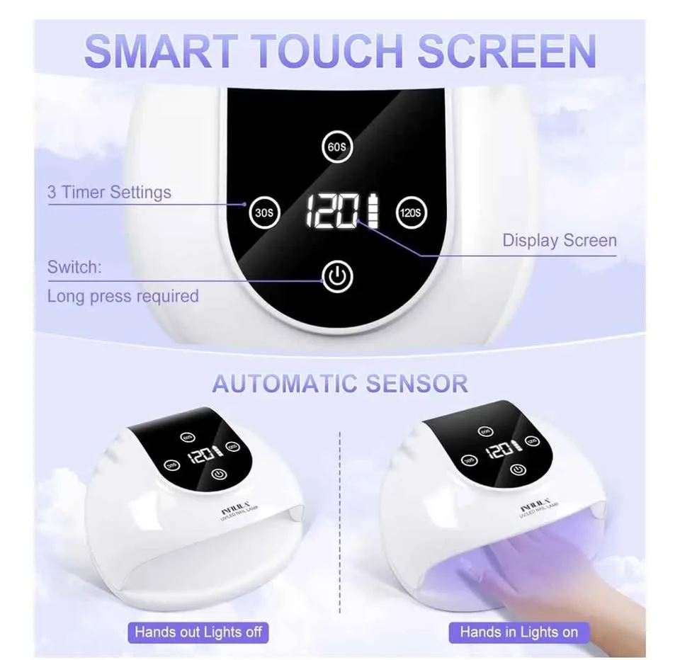 NXJ INFILILA Cordless Nail Lamp image indicator(6)