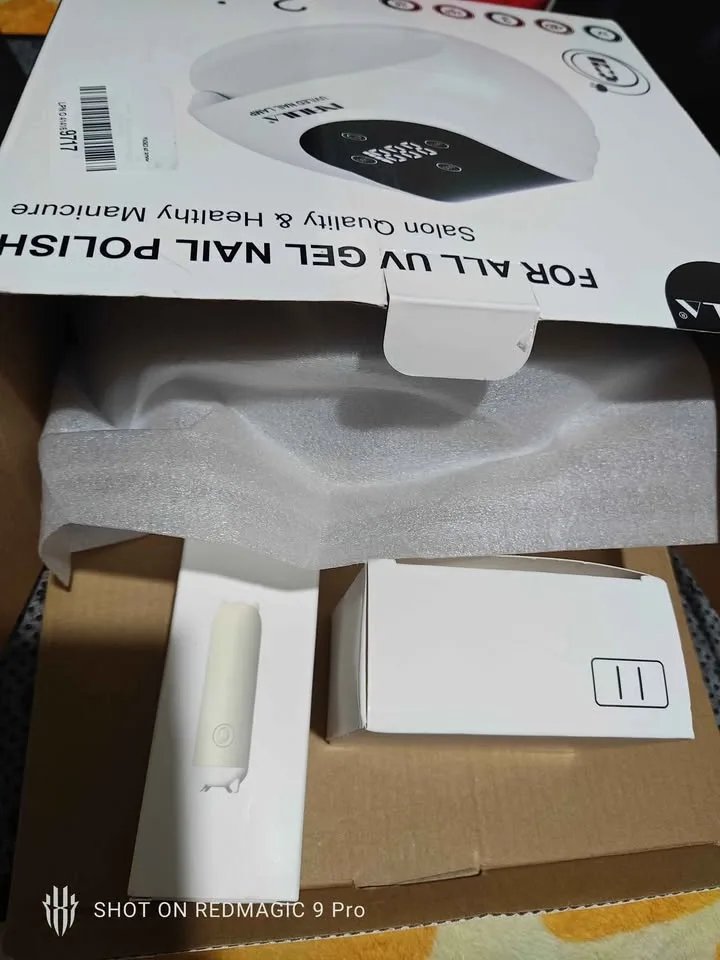 NXJ INFILILA Cordless Nail Lamp image indicator(10)