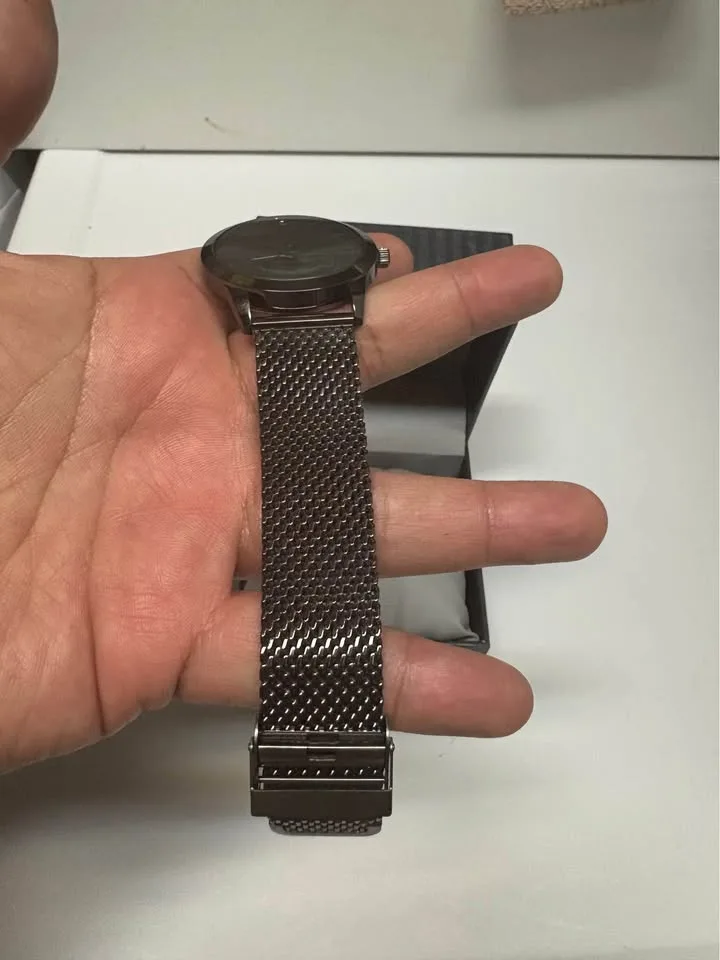 NIB Mens Geoffrey Beene Silver Watch - GB820 image indicator(5)