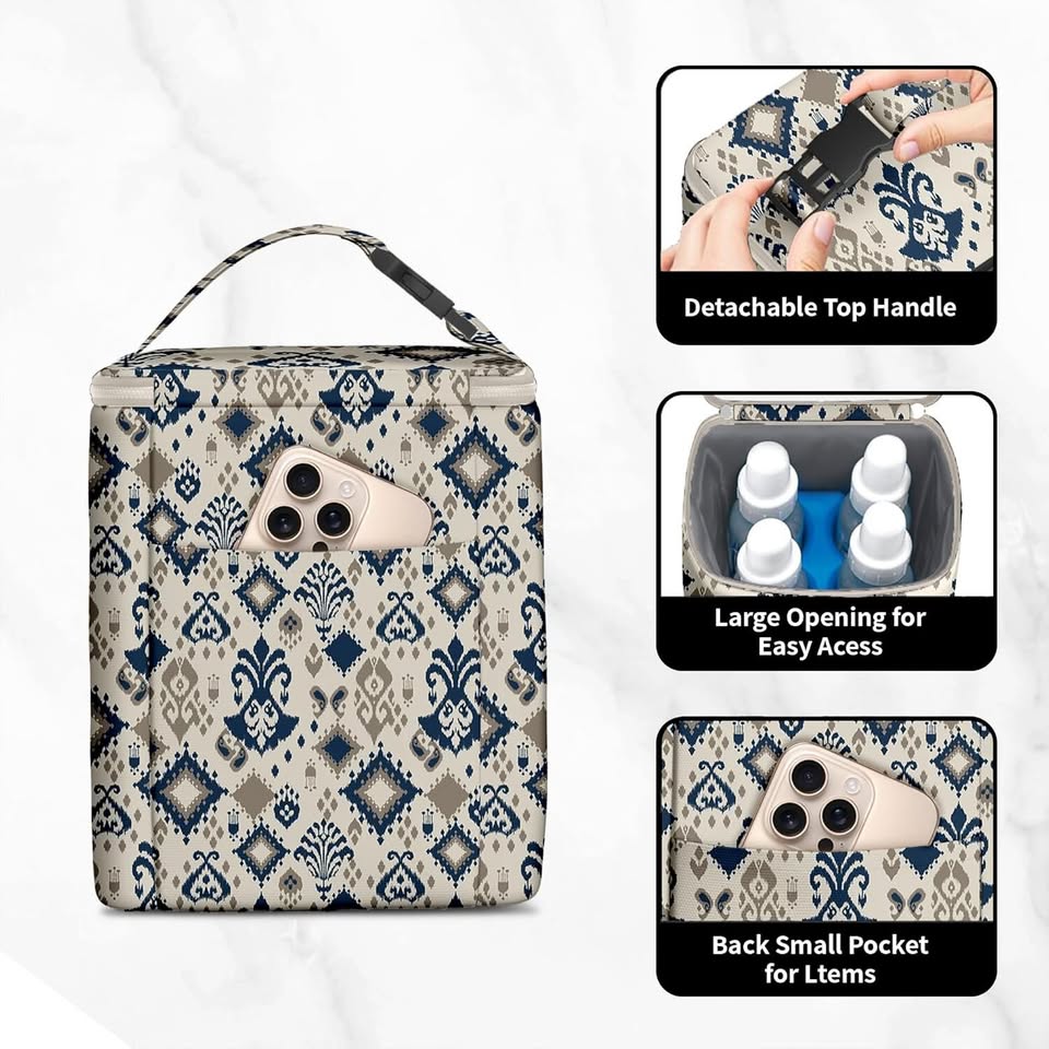NEW~ Baby Bottle & Lunch Bag Cooler with Ice Pack, Insulated - photo 3
