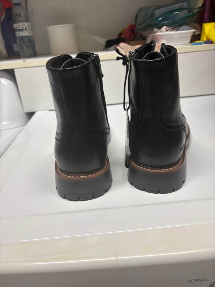 NWT Aquatherm By Santana Men's Black Chappy Combat Winter Boot s - photo 4