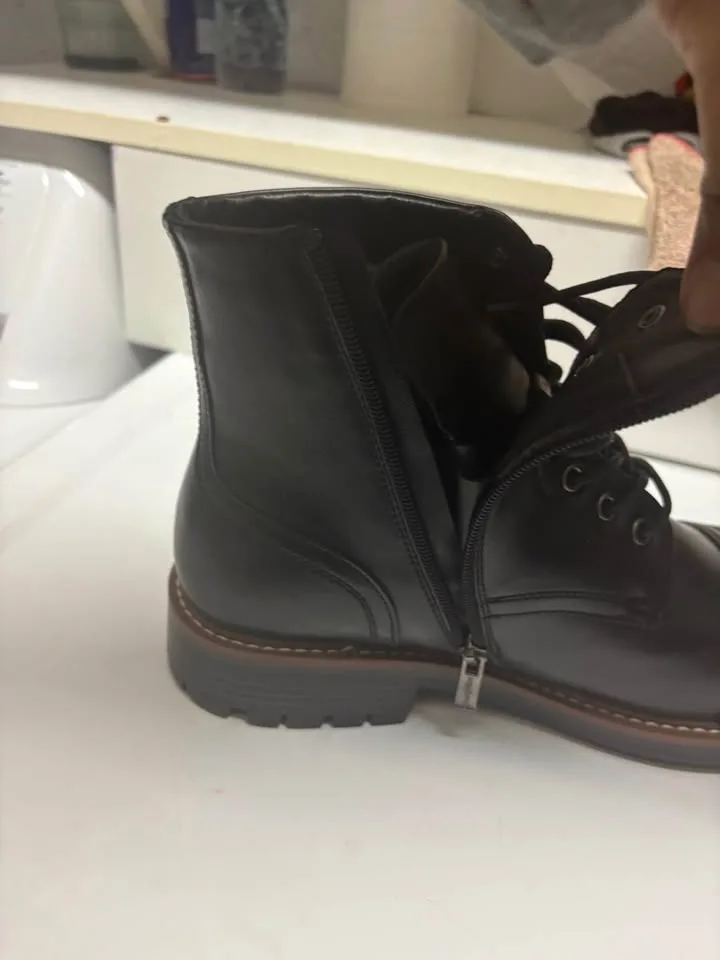 NWT Aquatherm By Santana Men's Black Chappy Combat Winter Boot s image indicator(7)