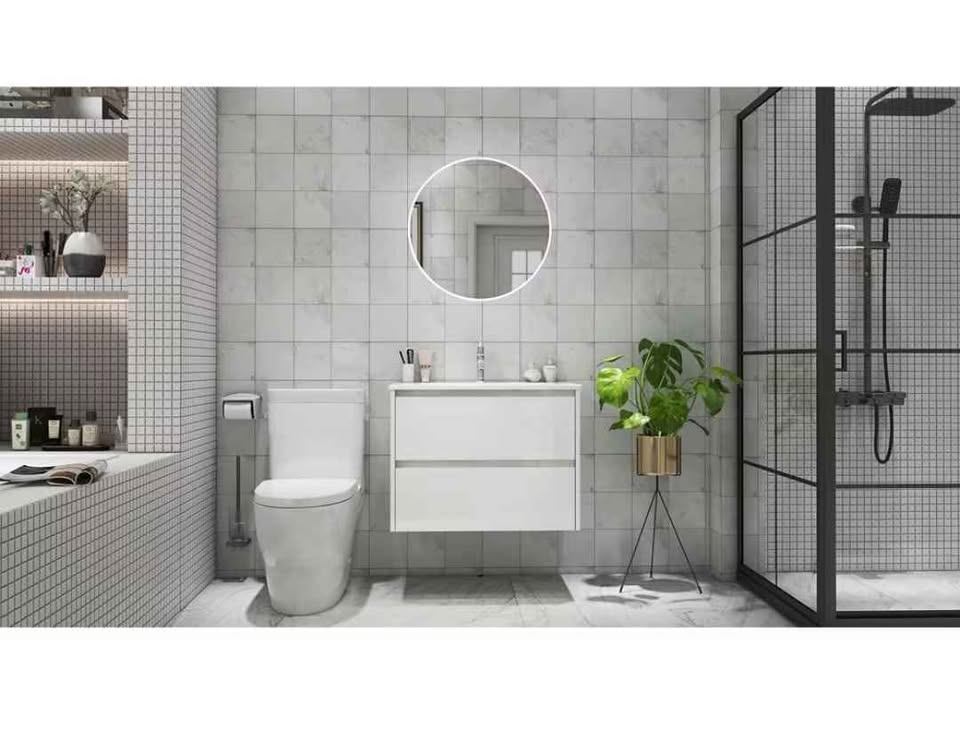 Glacier Bay 30"Wx22"Hx18"D 2-Drawer Bathroom Vanity - photo 4