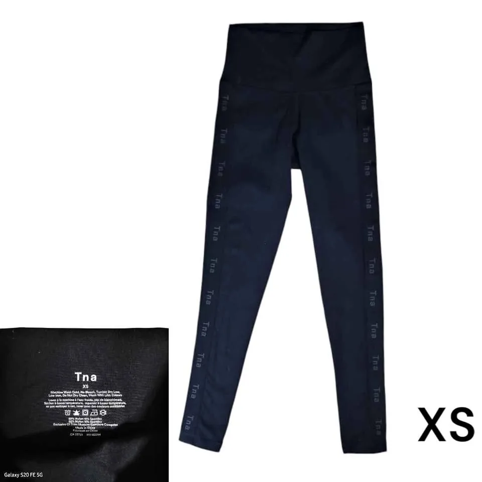 TNA logo side leggings thumbnail