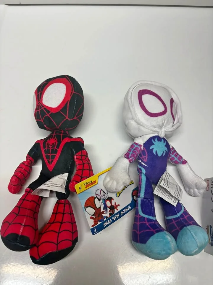NWT Marvel Spidey Plush Set - Miles Morales thumbnail