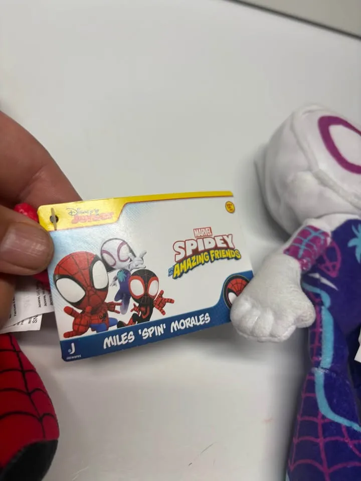 NWT Marvel Spidey Plush Set - Miles Morales image indicator(6)