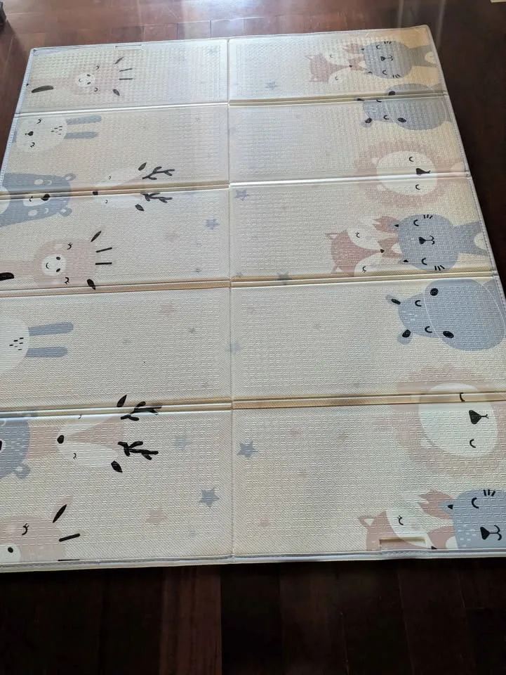 mloong Baby Play Mat, 71x59x0.4 Large Thick Playmat image indicator(2)