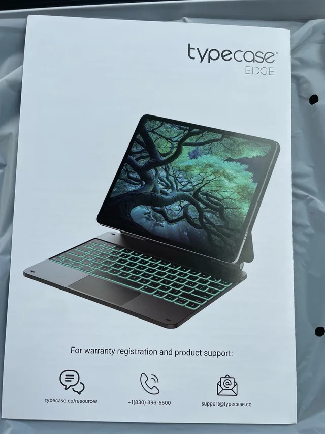 Typecase Edge iPad Keyboard Case image indicator(2)