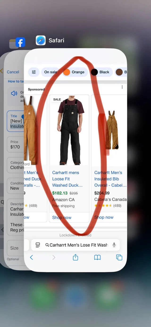 Carhartt Men’s Loose Fit Washed Duck Insulated image indicator(4)