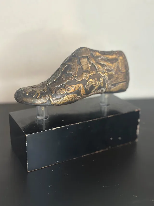 Milagro Ex Voto Charm Shoe Form Mexican Folk Art