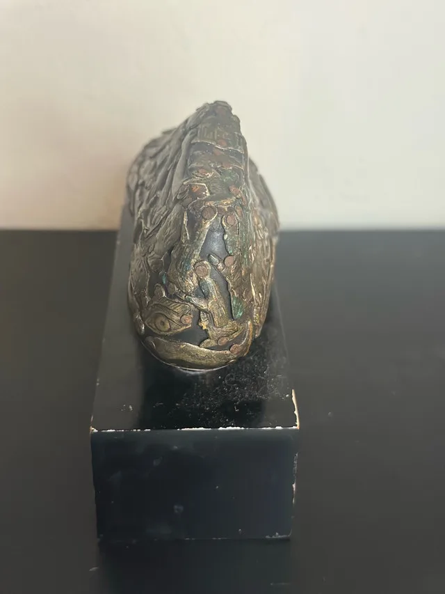 Milagro Ex Voto Charm Shoe Form Mexican Folk Art image indicator(5)