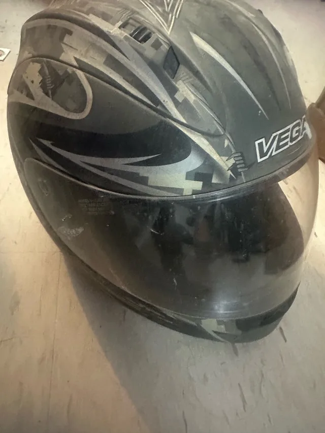 Vega Motorcycle Helmet - V-Series A (Medium)