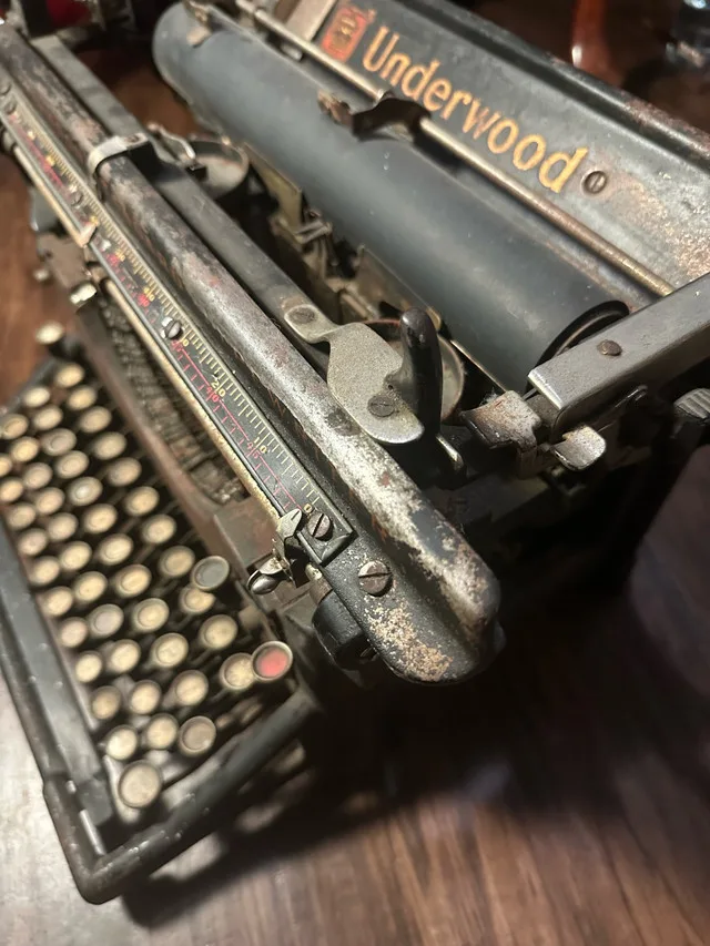 Underwood No. 5 Antique Typewriter – AS-IS – Rare Find