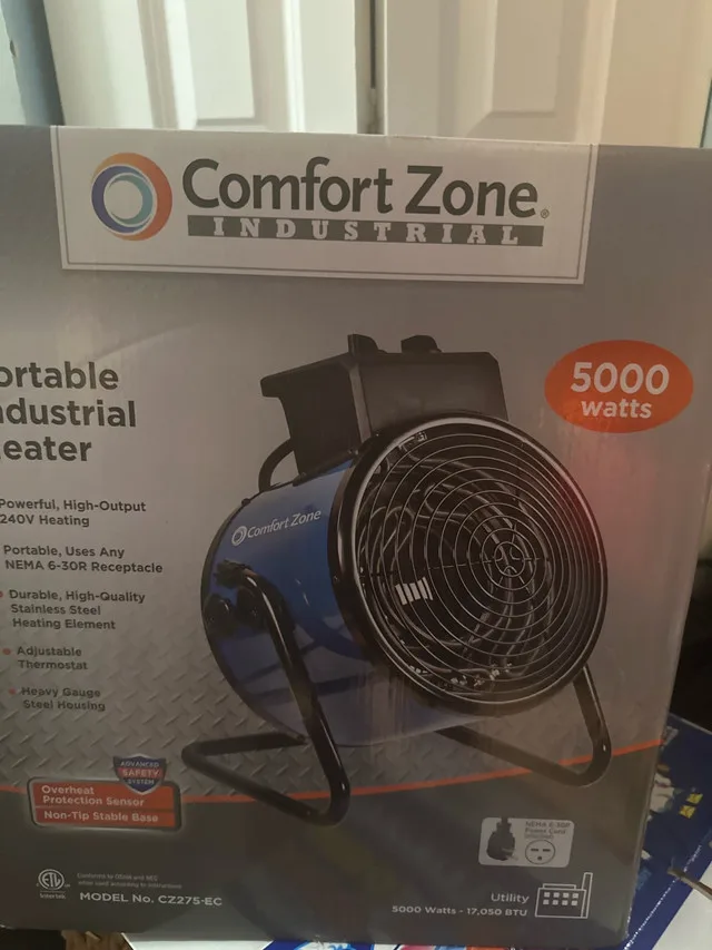 Brand New 5,000-Watt Portable Industrial Heater