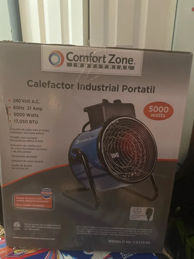 Brand New 5,000-Watt Portable Industrial Heater image indicator(4)