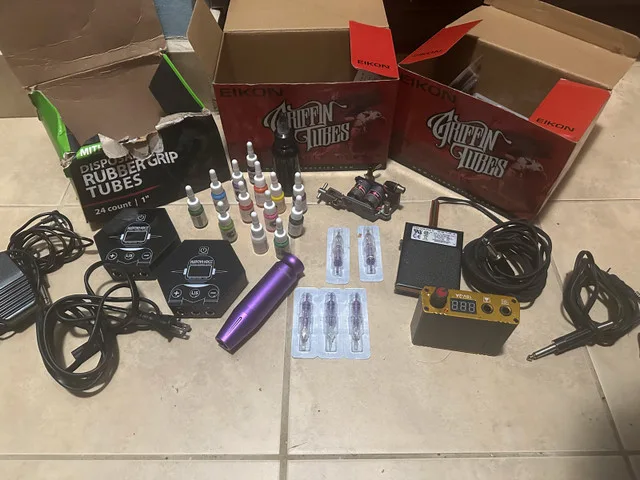 ⚡️FULL PRO TATTOO SETUP – EVERYTHING YOU NEED! ⚡️