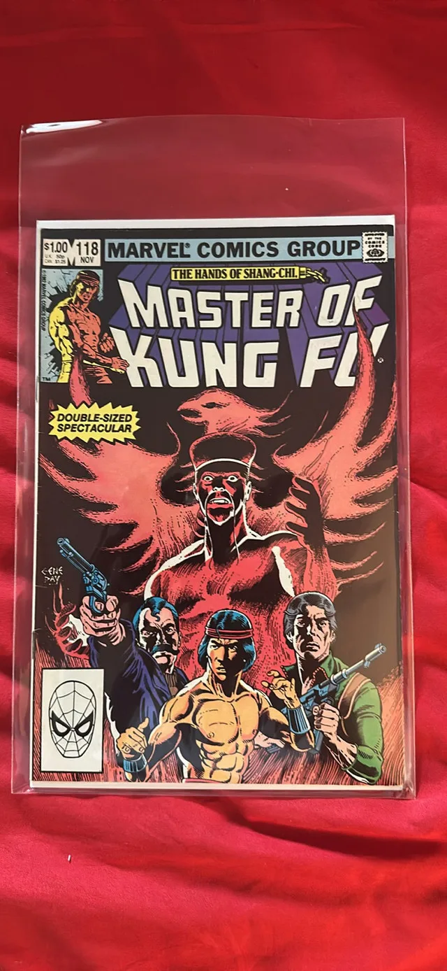 8 x Marvel Master of Kung Fu Comic Books (70’s and 80’s) image indicator(2)