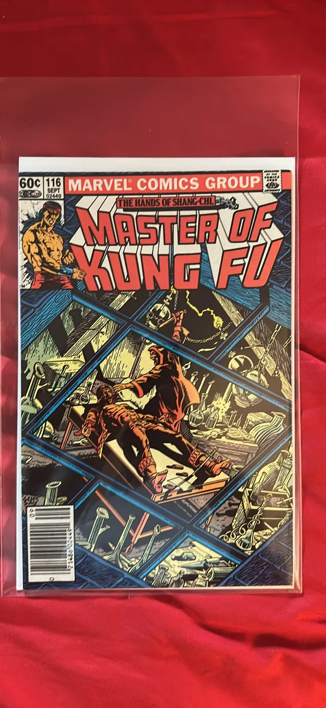 8 x Marvel Master of Kung Fu Comic Books (70’s and 80’s) image indicator(7)