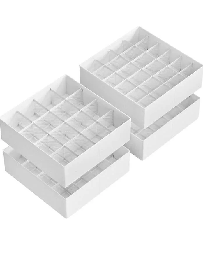 Brand New SONGMICS 4-Pack Drawer Organizers image indicator(2)