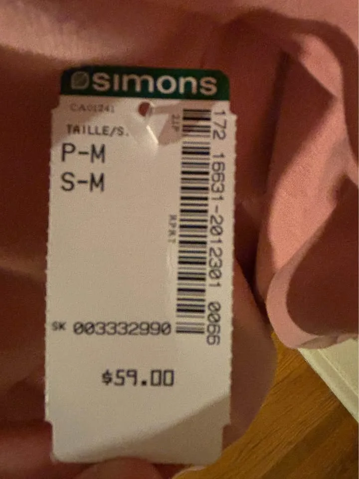 Cute pink Hoodie dress. Size M image indicator(5)