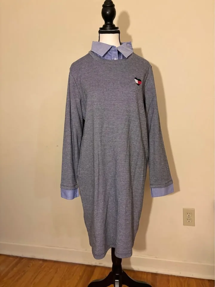 Tommy Hilfiger Shirtdress. Size M/L image indicator(3)