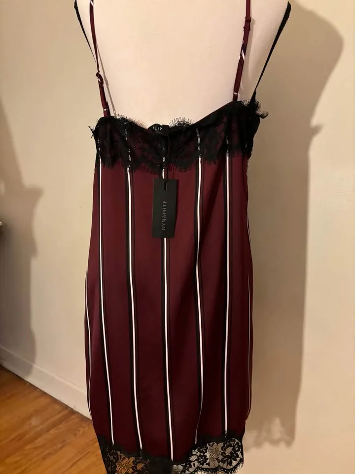 Dynamite Slip Dress with Lace image indicator(2)