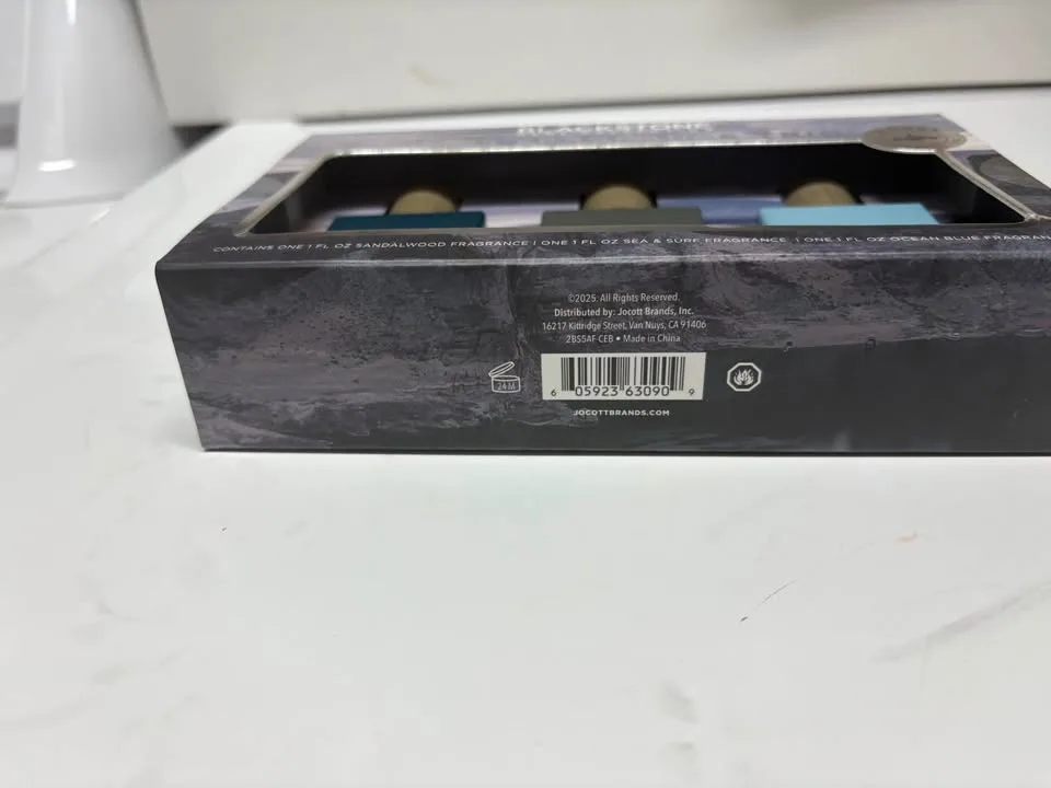 NIB Blackstone Mens Fragrance Trio Sandalwood Sea & Surf Ocean B image indicator(5)