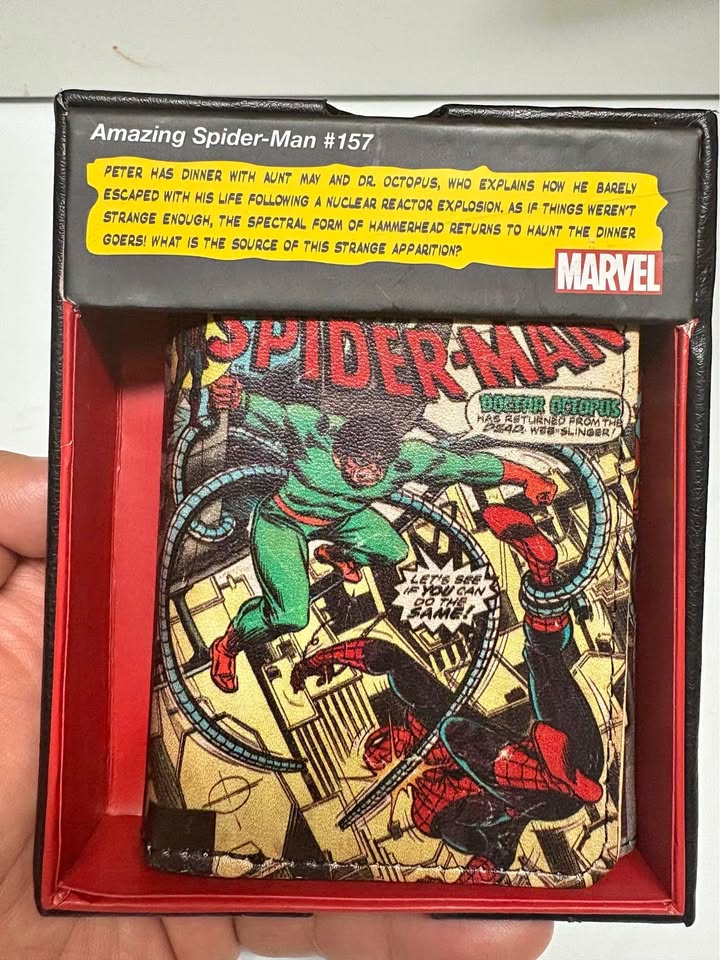 NWT The Amazing Spider-Man #157 vs Doc Oak Valet Wallet