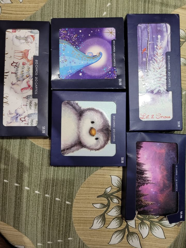 Christmas Cards with envelopes (92 Cards)