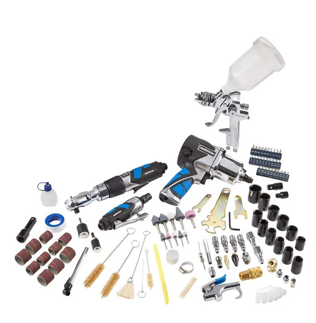 Mastercraft Air-Powered Tool Kit, 118-pc image indicator(3)