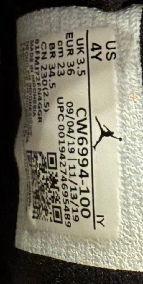 Jordan  6 Rings (size 4Y) shoes image indicator(7)