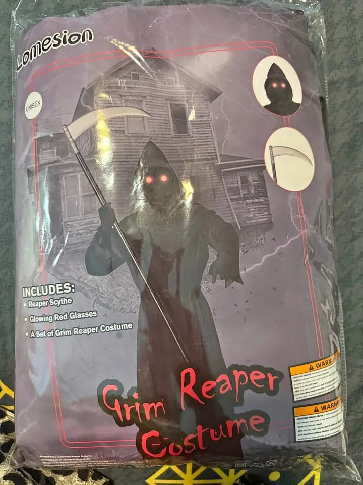 Adult Halloween Costume Grim Reaper Costume thumbnail