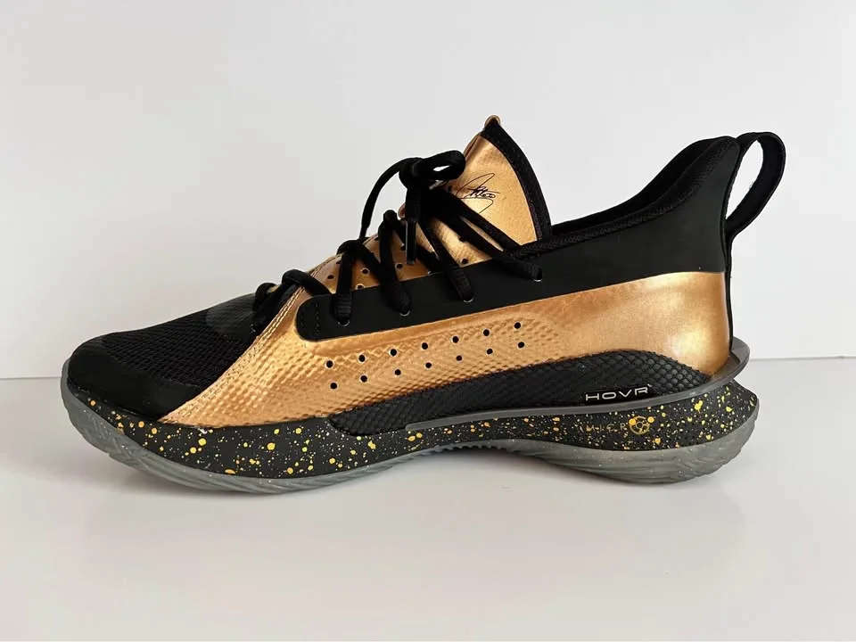 Under Armour Curry 7 “Gold Splash” – Men’s 9 image indicator(3)