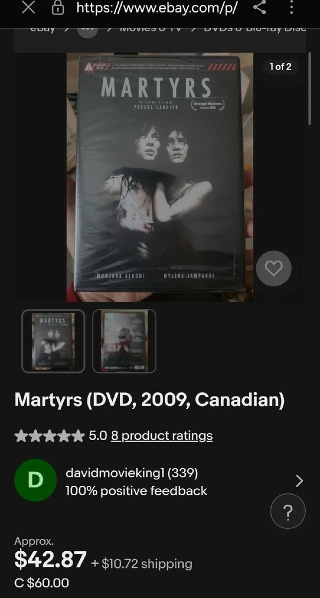 Martyrs DVD image indicator(7)
