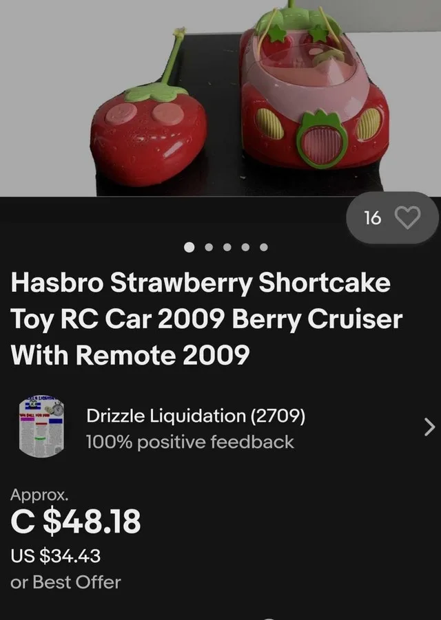 Hasbro Strawberry Shortcake Car image indicator(5)