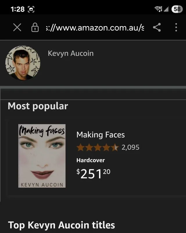 Kevyn Aucoin Making Faces image indicator(2)