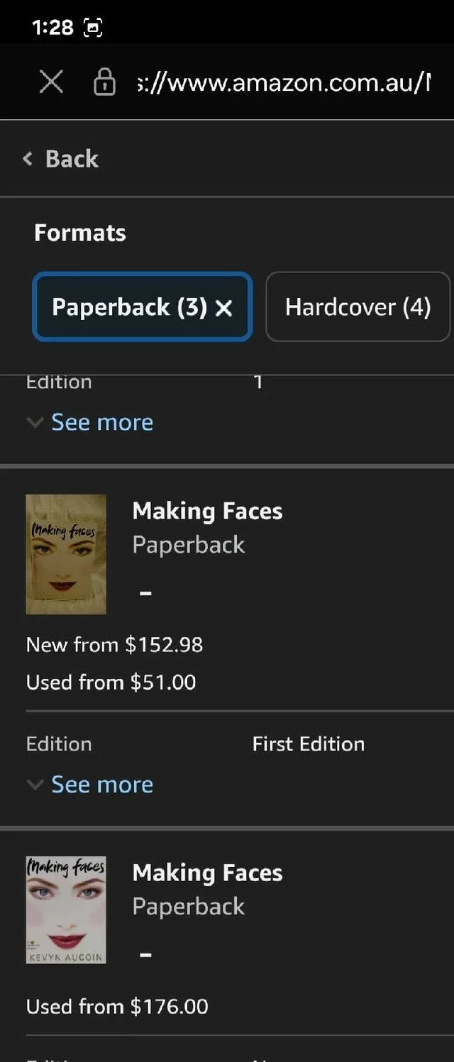 Kevyn Aucoin Making Faces image indicator(3)