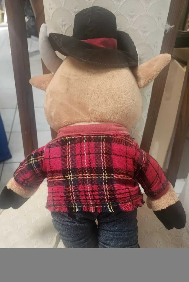 Plush Bull Cowboy Outfit image indicator(2)