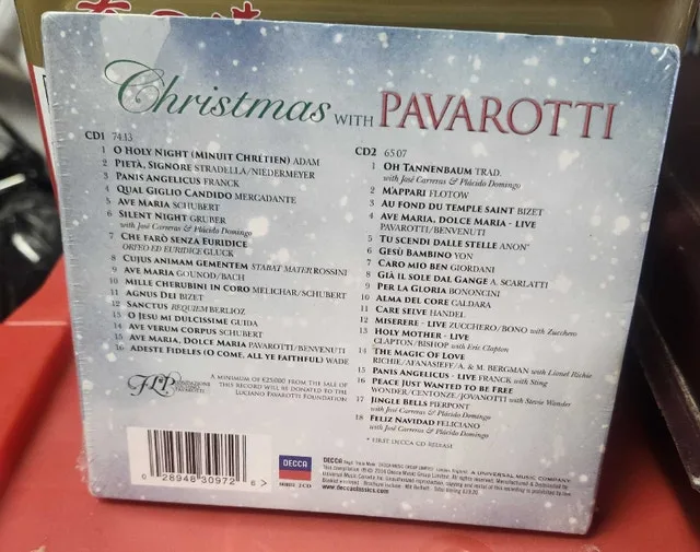 Decca Christmas with Pavarotti CD image indicator(3)