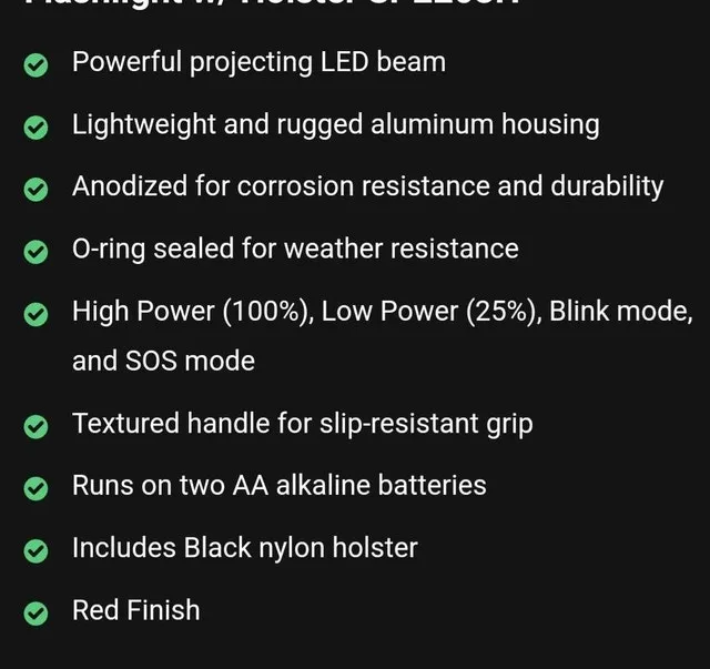 Maglite Flashlight image indicator(4)