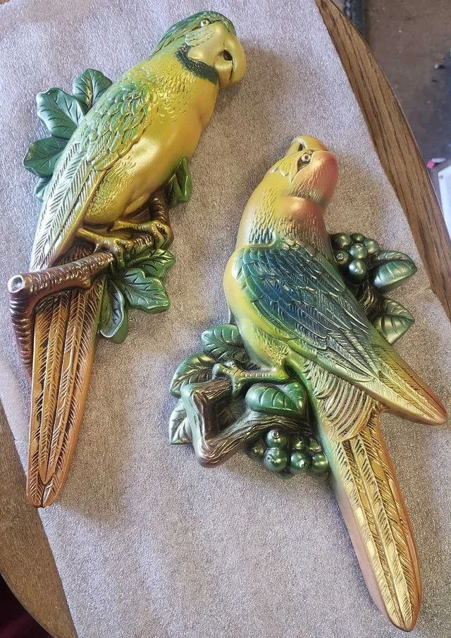 Homco Parrot Wall Decor