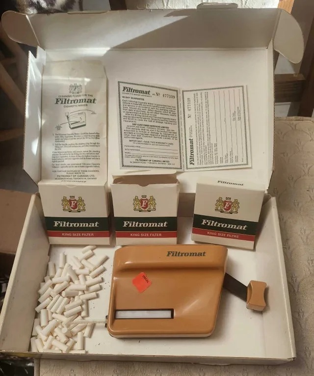 Filtromat Cigarette Maker