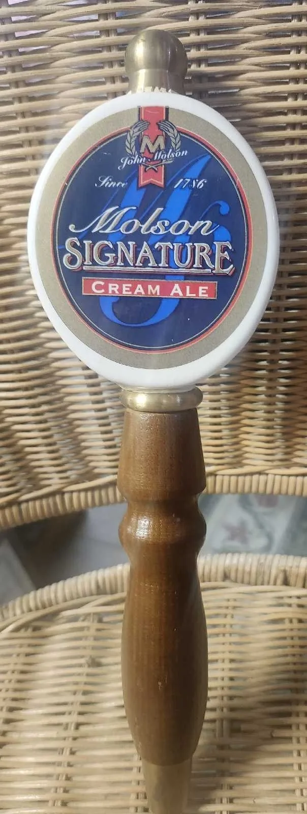 Molson Signature Tap Handle