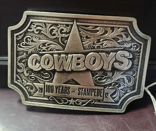 Cowboys Stampede 2012 Belt Buckle