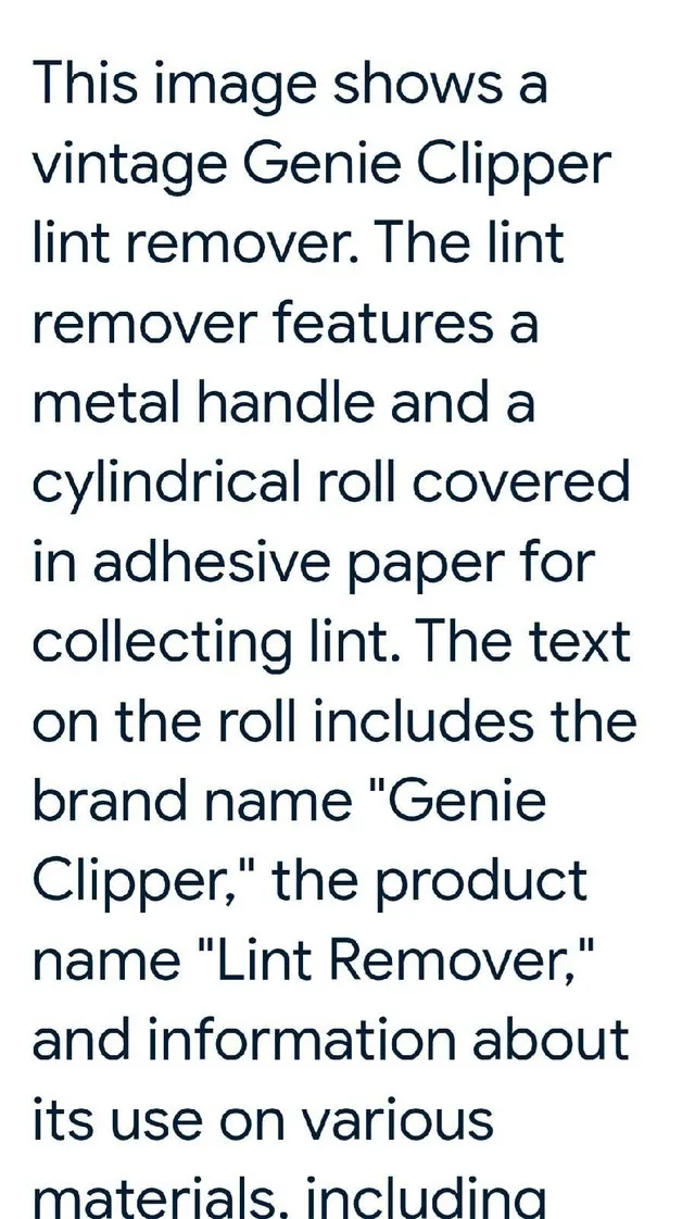 Genie Clipper Lint Remover image indicator(5)